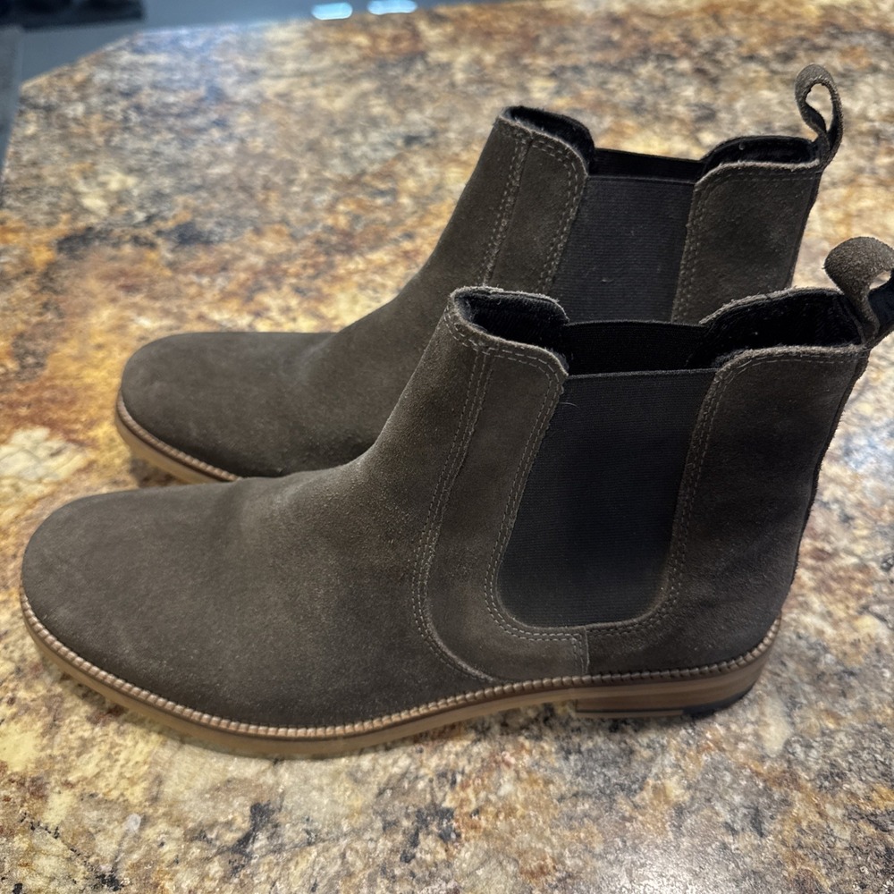 Crevo Denham Mens Chelsea Boot Chestnut Size 11